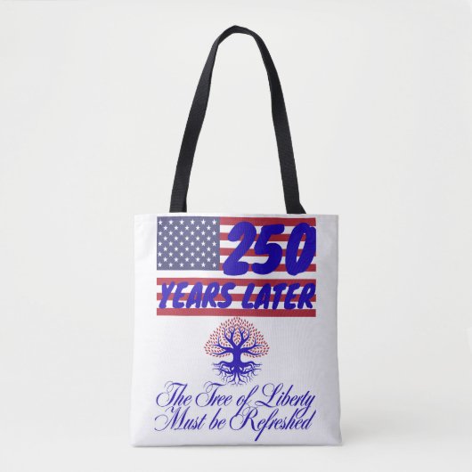 Boom der vrijheid boodschappentas tote bag (Voorkant)