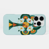 Boom des Levens Boho Mandala Kunst iPhone Hoesje (Achterkant horizontaal)