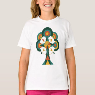 Boom des Levens Boho Mandala Kunst T-shirt