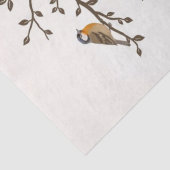 Boom des Levens Decoupage Tissuepapier (Detail)