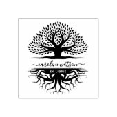  Boom des levens Ex libris  Rubberstempel (Afrduk)