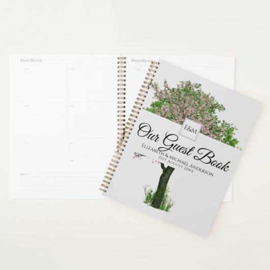 Boom des Levens Gastboek Huwelijk of Herdenking An Planner (Display)