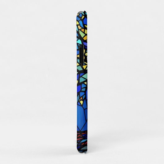 Boom des Levens Gebroken Glas Mozaïek Case-Mate iPhone Case (Achterkant/rechts)