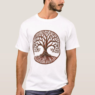 Boom des Levens Grafische T-Shirt - Artistiek Kelt