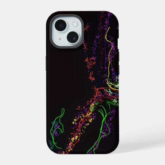 Boom des Levens Hoesje voor Telefoon iPhone 15 Case (Achterkant)