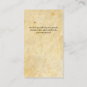 Boom des levens informatiekaartje (Achterkant)