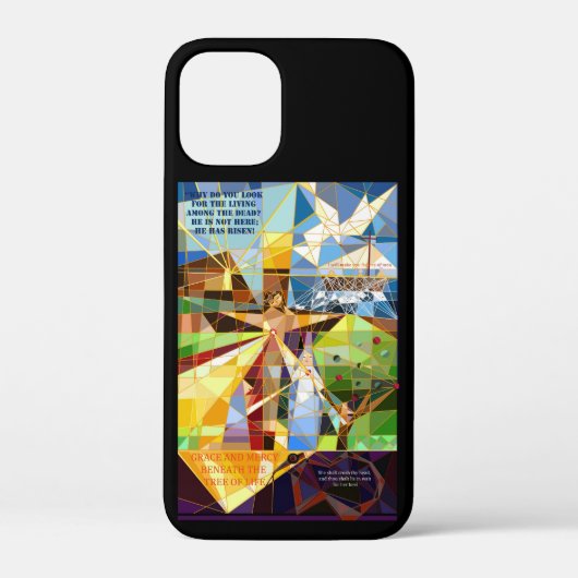 Boom des Levens Jezus Elektronicatas Case-Mate iPhone Case (Achterkant)
