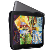 Boom des Levens Jezus Elektronicatas Laptop Sleeve (Voorkant Rechts)