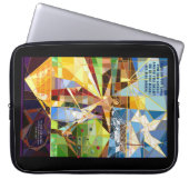 Boom des Levens Jezus Elektronicatas Laptop Sleeve (Voorkant)
