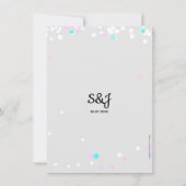 Boom des Levens Joodse bruiloft Kaart (Achterkant)