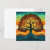 Boom des Levens  Kaart (Voorkant / Achterkant)