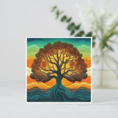 Boom des Levens  Kaart (Staand voorkant)