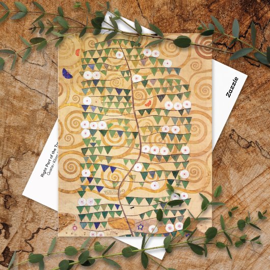 Boom des Levens Rechts Gustav Klimt Briefkaart