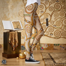 Boom des Levens van Gustav Klimt, gestileerde Art 