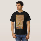 Boom des Levens van Gustav Klimt, gestileerde art  T-shirt (Voorkant volledig)