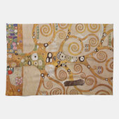Boom des Levens van Gustav Klimt, gestileerde Art Theedoek (Horizontaal)