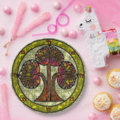 Boom des Levens Zegen Papieren Bordje (Feest)