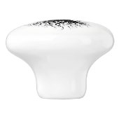 Boom des Levens Zen Keramische Knop (Zijkant)