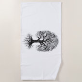 Boom des Levens Zen-strandhanddoek Strandlaken (Voorkant)