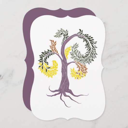 boom door abbey pleegster kaart (Voorkant / Achterkant)