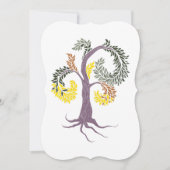 boom door abbey pleegster kaart (Voorkant)