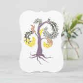 boom door abbey pleegster kaart (Staand voorkant)