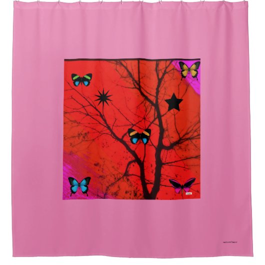 Boom Douchegordijn (Voorkant)