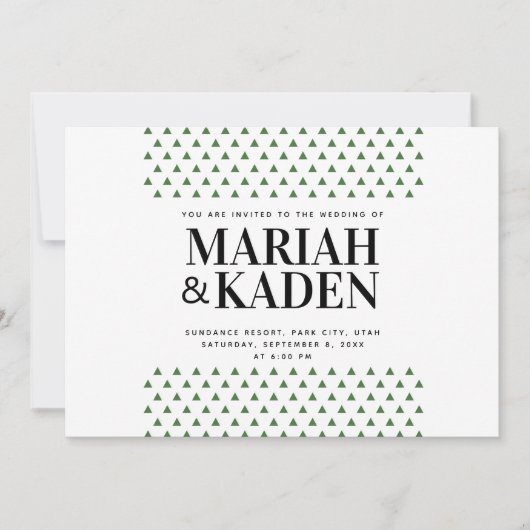 Boom-driehoekshondenweddenschap | kaart (Voorkant)