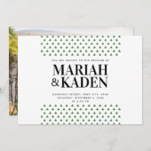 Boom-driehoekshondenweddenschap | kaart (Voorkant / Achterkant)