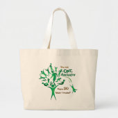 Boom één ancestor grote tote bag (Voorkant)
