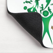 Boom één ancestor muismat (Hoek)