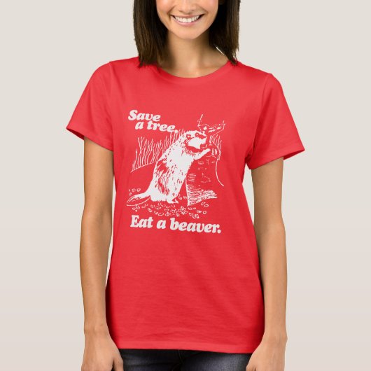 BOOM EEN BOOM - WIT -.png T-shirt (Voorkant)