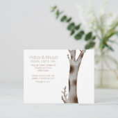 Boom Elegantie Briefkaart (Staand voorkant)