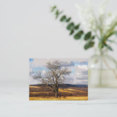 Boom- en afstandsheuvels ATC Visitekaartje (Staand voorkant)