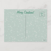 Boom en bollen - Vrolijk kerstfeest! Feestdagenkaart (Achterkant)