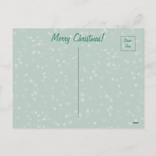 Boom en bollen - Vrolijk kerstfeest! Feestdagenkaart (Achterkant)