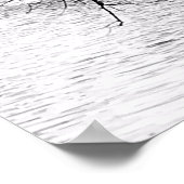 Boom en fontein poster (Hoek)