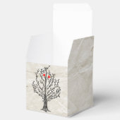 Boom en hart bedankdoosjes (Geopend)
