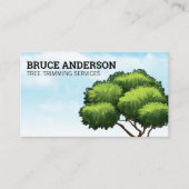 Boom en hemel | Landschapsontwerp Visitekaartje (Voorkant)