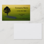 Boom- en landschapsarchitectuur visitekaartje (Voorkant / Achterkant)