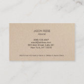 Boom- en landschapsarchitectuur visitekaartje (Achterkant)