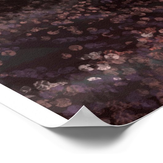 boom en natuur - liefde poster (Hoek)