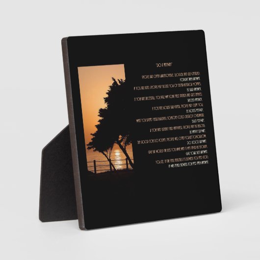 Boom en oceaanzonne-energie: "Doe het in elk geval Fotoplaat (Voorkant)