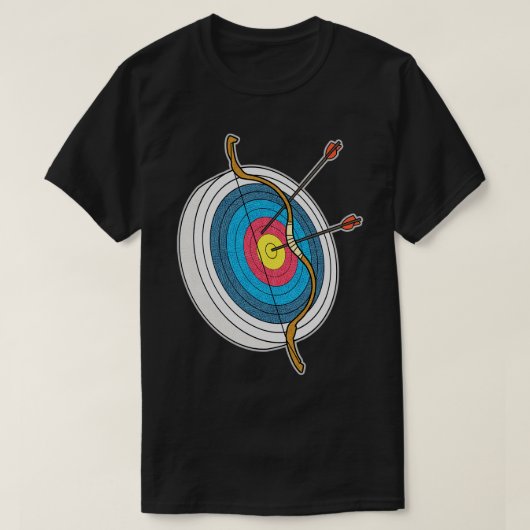 Boom en pijlen afdrukken van sigaren t-shirt (Design voorkant)