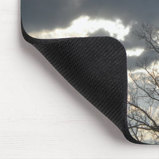 Boom en Sky Mousepad Muismat (Hoek)