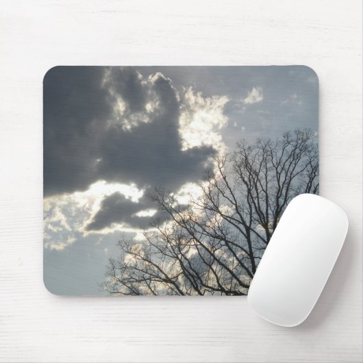 Boom en Sky Mousepad Muismat (Met muis)