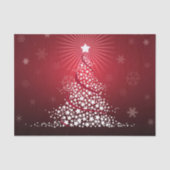 Boom en sneeuw 2 tissuepapier (Voorkant)