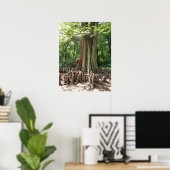Boom en wortels poster (Thuiskantoor)
