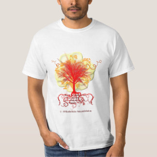Boom en wortels t-shirt
