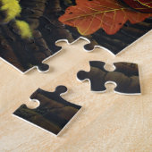 Boom Ent Kat Herfst Fantasie Legpuzzel (Zijkant)